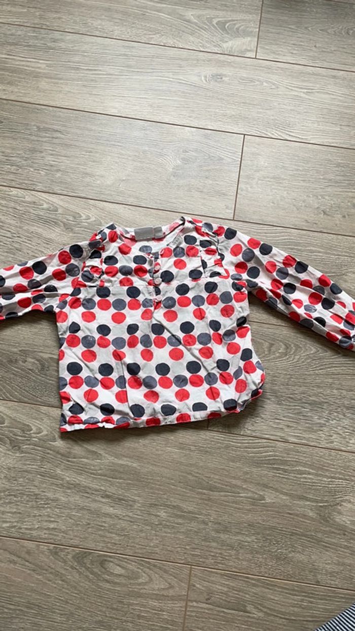 Blouse manches longues