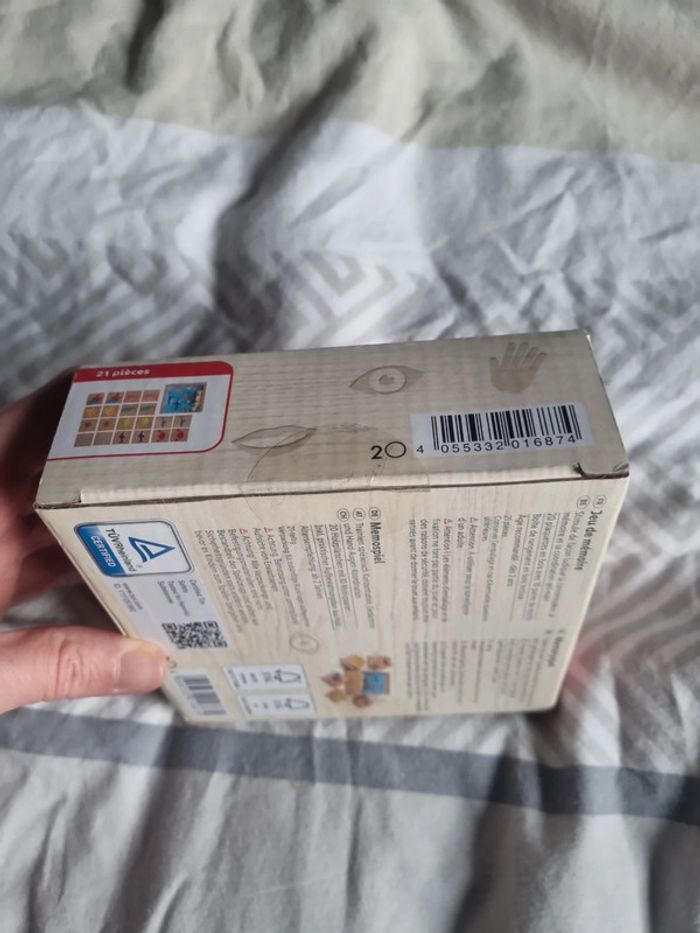 Jeu de mémoire en bois - photo numéro 3