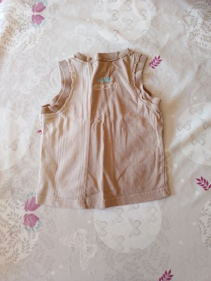 Tee shirt débardeur 24 mois - photo numéro 2