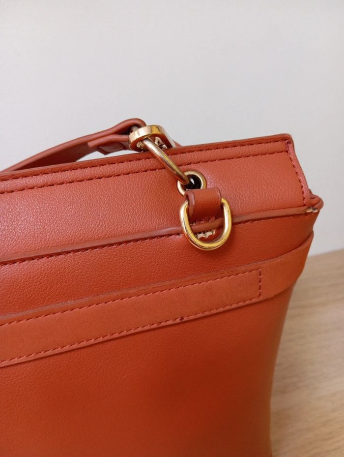 Sac à main corail Merry Scoot avec bandoulière - photo numéro 5