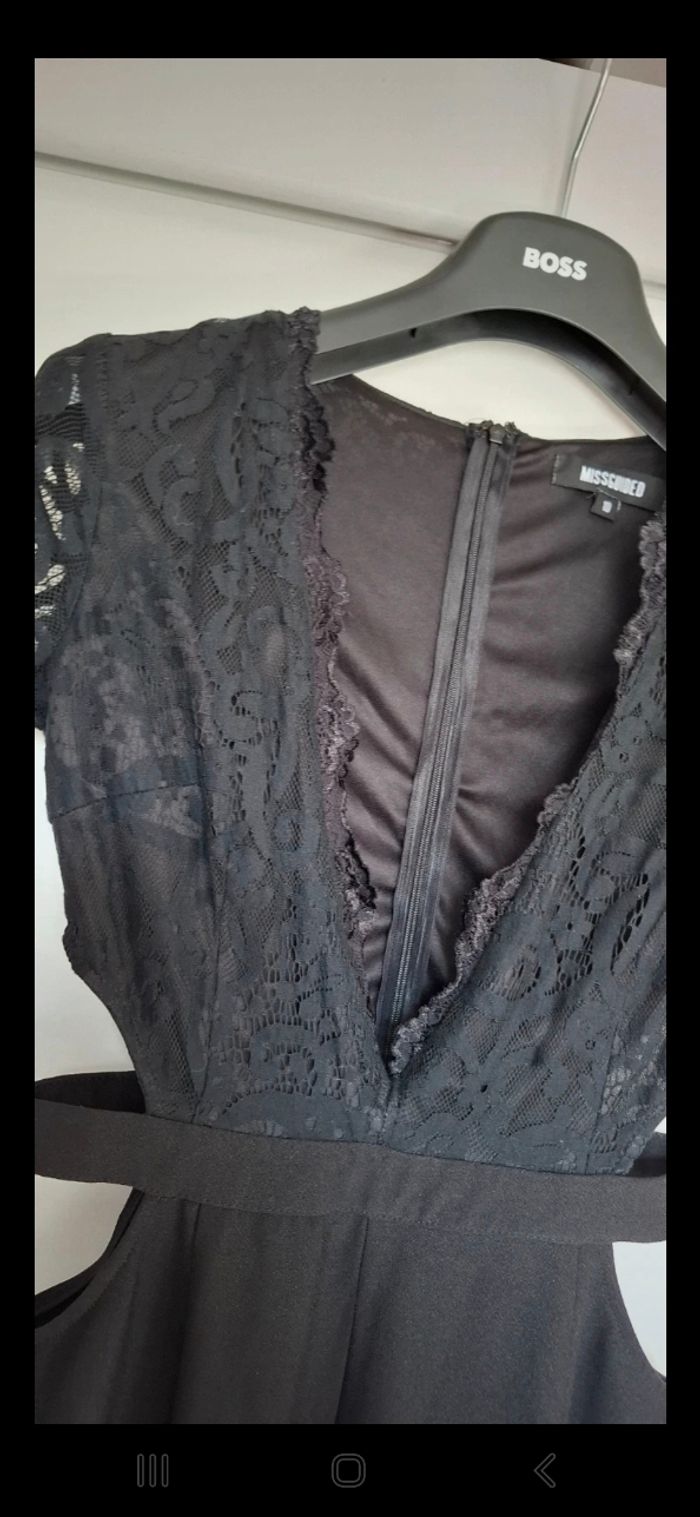 Combinaison bi matière noire Missguided - photo numéro 5