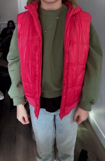 Doudoune sans manche  14 ans 