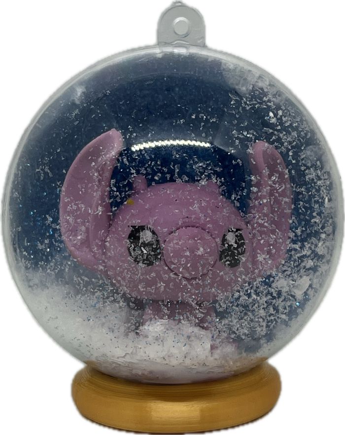 Boule de Noël personnalisée Angel