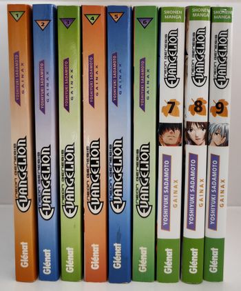 Manga - Neon Genesis Evangelion - Tome 1 à 7