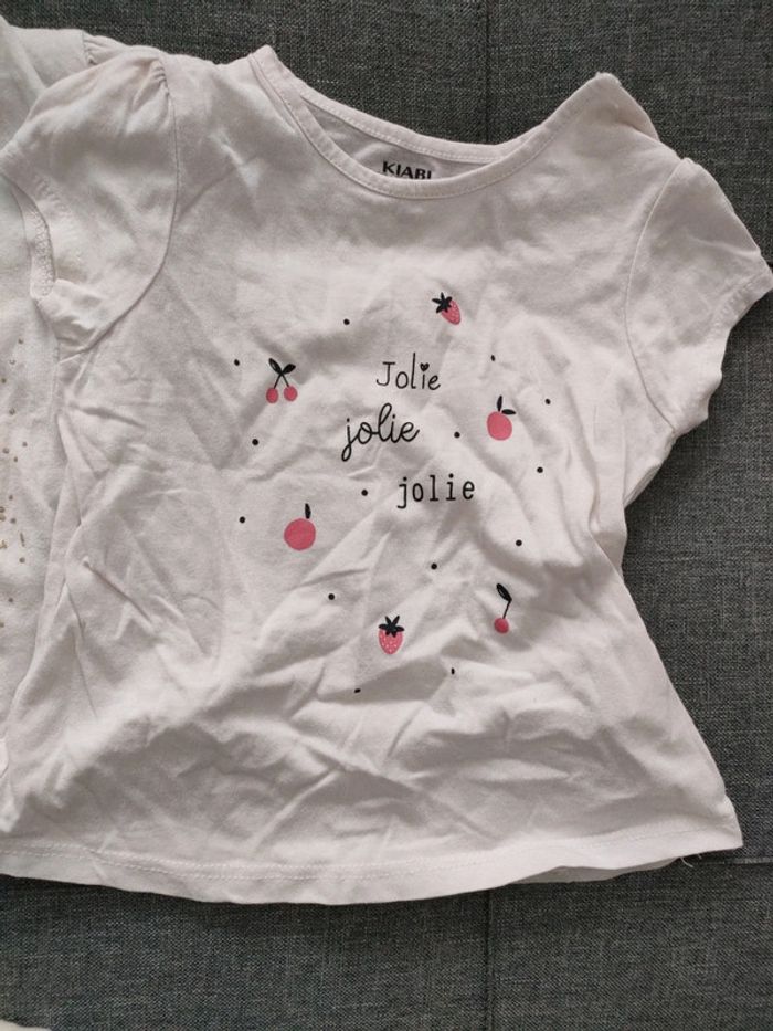 Lot tee-shirts 18 mois - photo numéro 8
