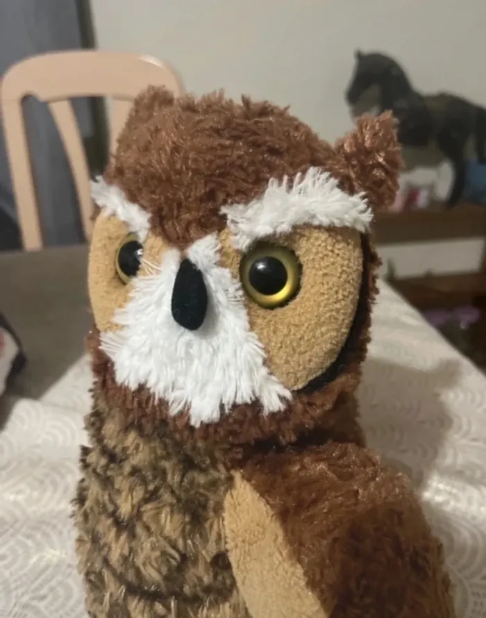 Peluche hibou - photo numéro 3