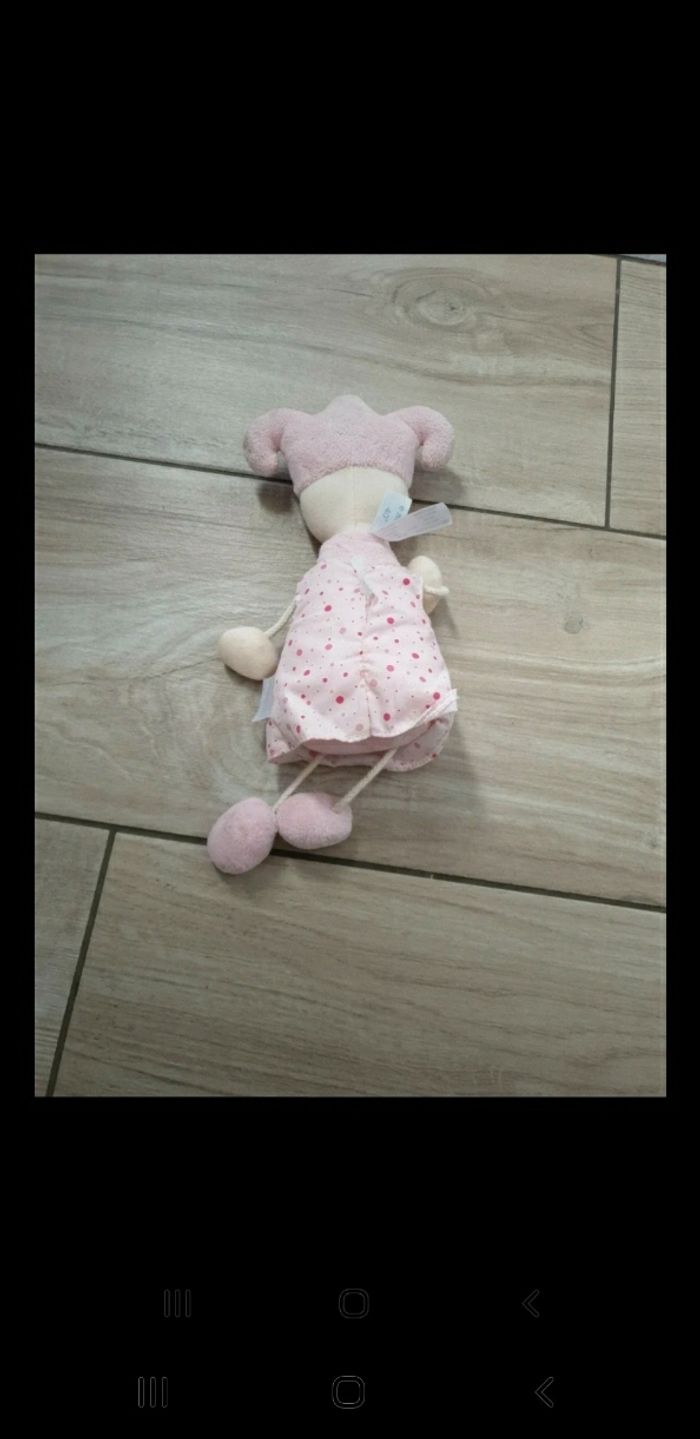 Poupée doudou hochet corolle - photo numéro 3