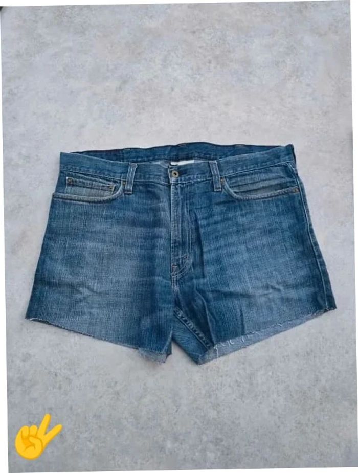 Short Levi's 514 W38 FR48 Bleu Homme Men #SHO012B - photo numéro 3
