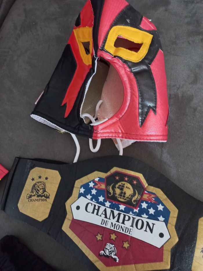 Deguisement catcheur à partir de 4 ans rubies - photo numéro 5