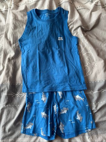 Pyjama short débardeur