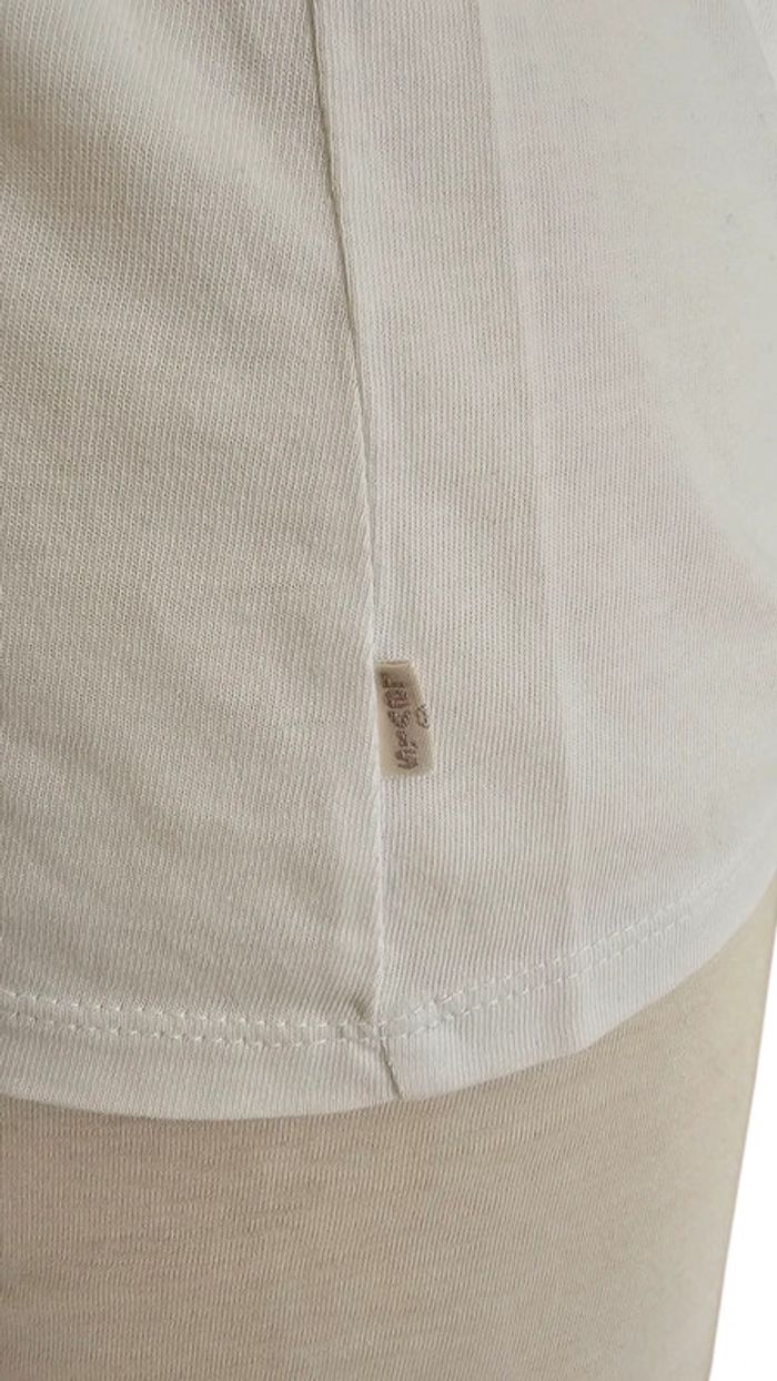 t-shirt Levi's blanc taille S - photo numéro 4