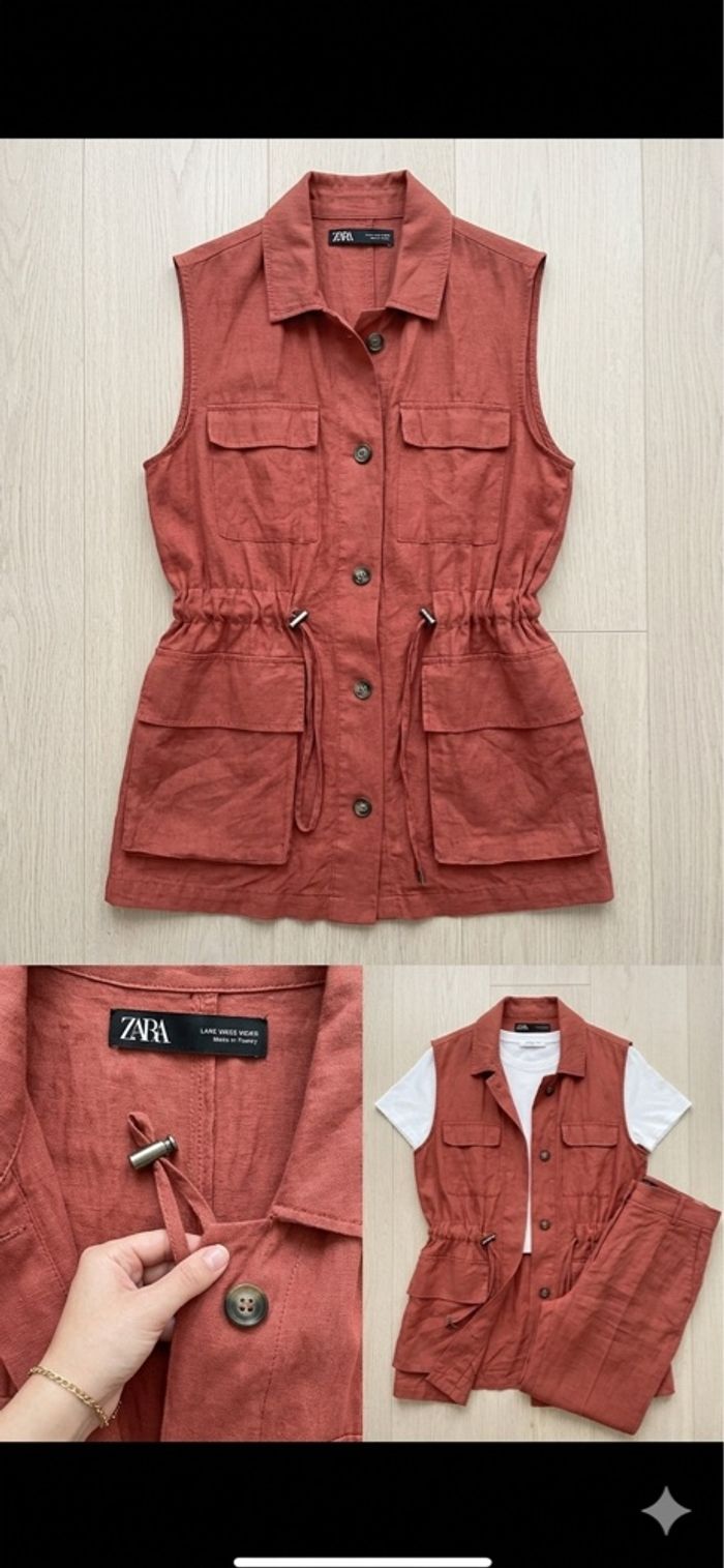 Veste Zara sans manches - photo numéro 1