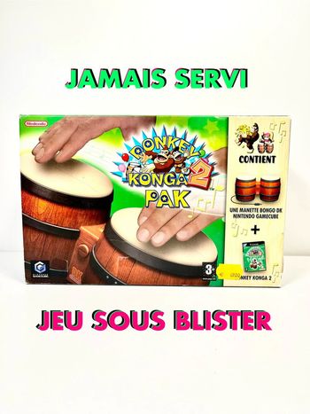 À débattre : Donkey Konga Pak 2 - Nintendo GameCube - Jeu sous blister