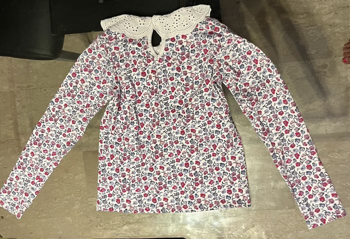 Tee shirt fleuri - photo numéro 2