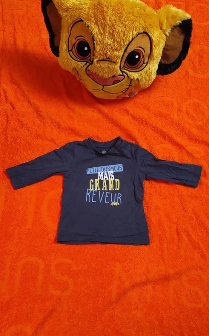 Tee-shirt manches longues Z Grain de Blé 6 mois