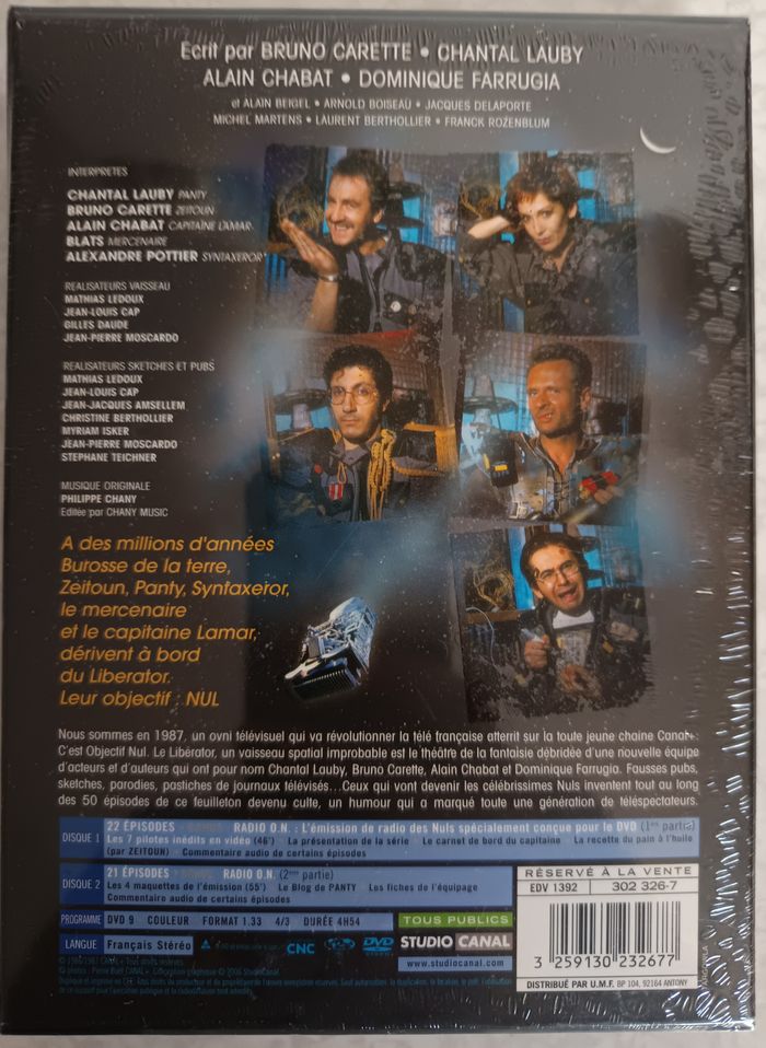 Objectif Nul Un Feuilleton Spatial Délirant 2 dvd avec les Nuls (Neuf Scellé) - photo numéro 2
