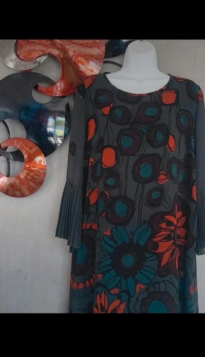 Robe à fleurs La fée maraboutée - photo numéro 3