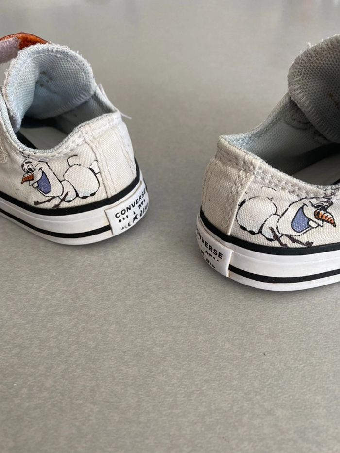 Baskets Converse pointure 21 - photo numéro 4