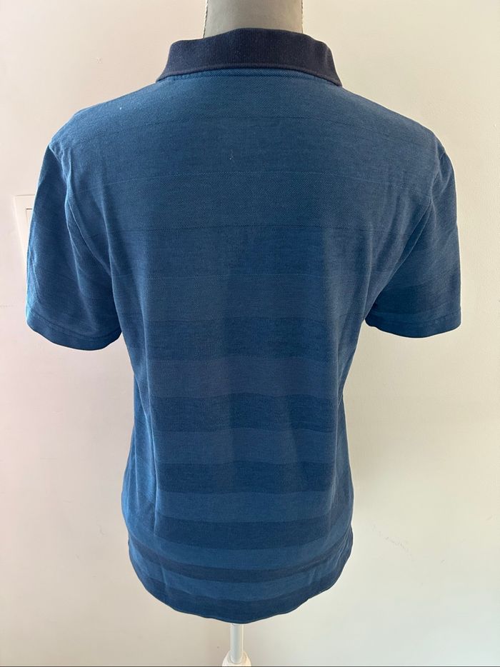 Polo sport Lacoste bleu - photo numéro 3