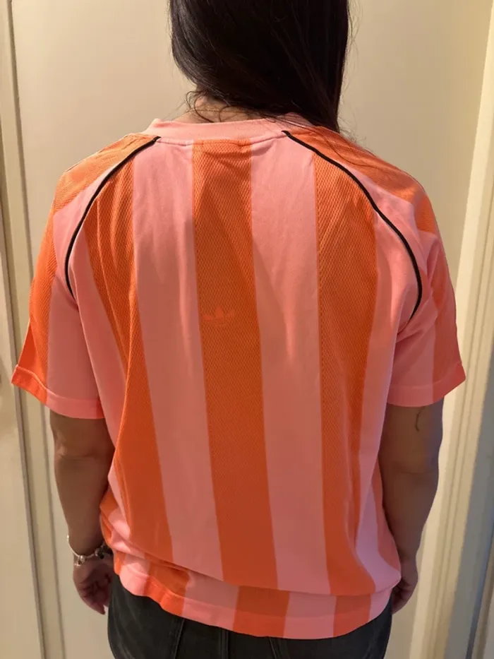 Teeshirt Adidas pink spark / orange taille L - photo numéro 4