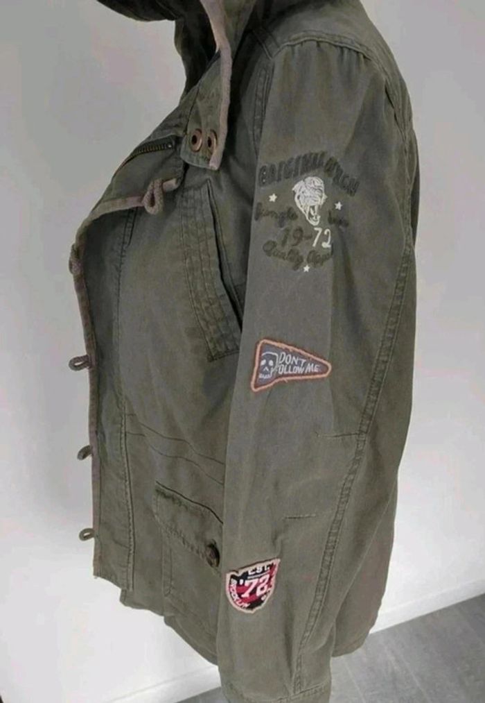 60 € Parka garçon demi-saison Catimini kaki 12 ans - photo numéro 3