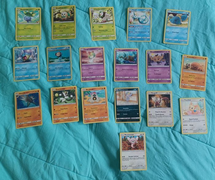 19 cartes Pokemon Pokemon Beebs