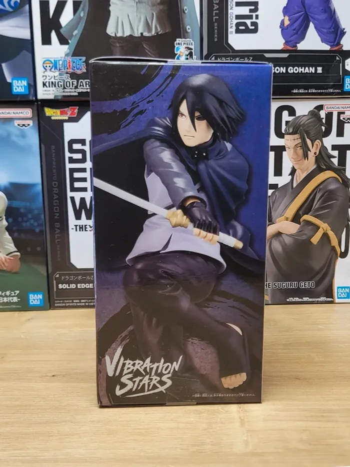 Figurine Boruto Naruto New Generations Uchiha Sasuke Vibration Stars Banpresto Bandai - photo numéro 2