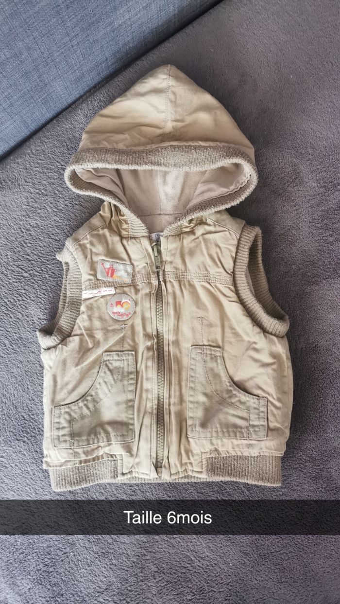 Veste sans manche 6mois