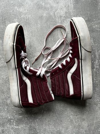 Vans montante bordeaux 40 bon état
