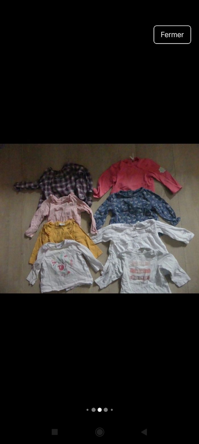 Lot vêtements fille 9mois - photo numéro 4