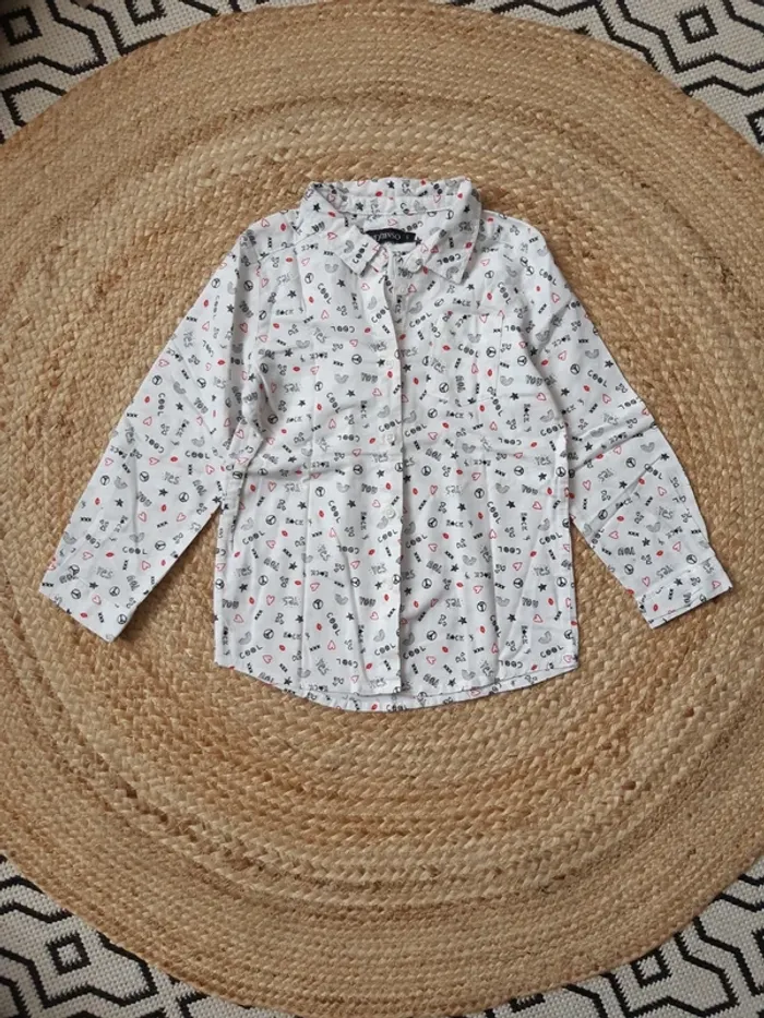 Chemise à motif In Extenso 5 ans