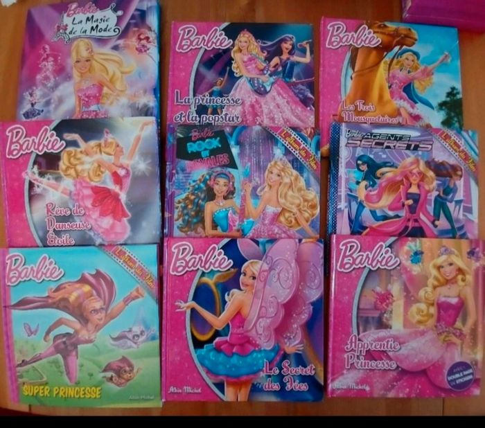 Barbie : lot de 10 livres