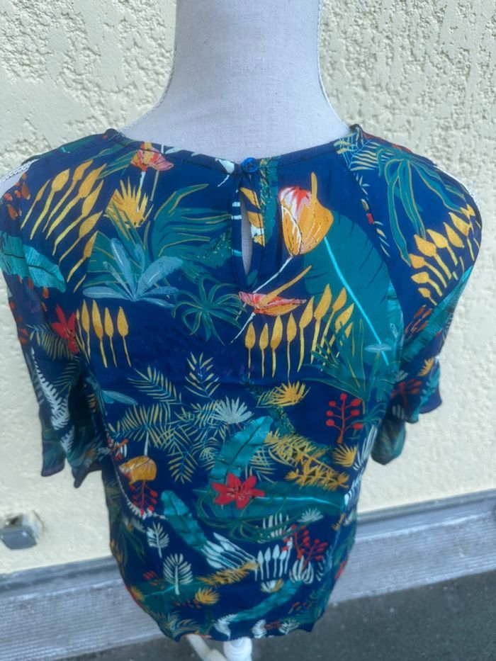 🌸 Blouse à fleurs style marin – Burton – Neuve 🌸 - photo numéro 9