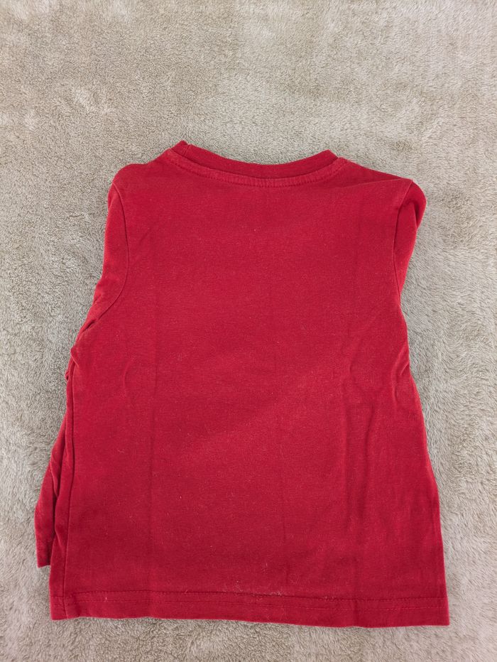 T-Shirt Manches Longues Rouge - photo numéro 3