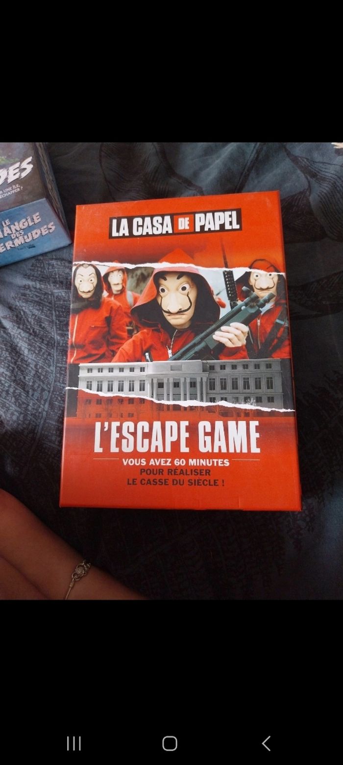 Escape game "la casa de papel"