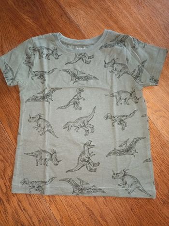 Tee shirt dinosaure 6ans garcons