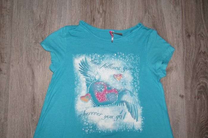 TEE SHIRT MC TURQUOISE FILLE "ORCHESTRA" - 10 ANS - n°08 - photo numéro 3
