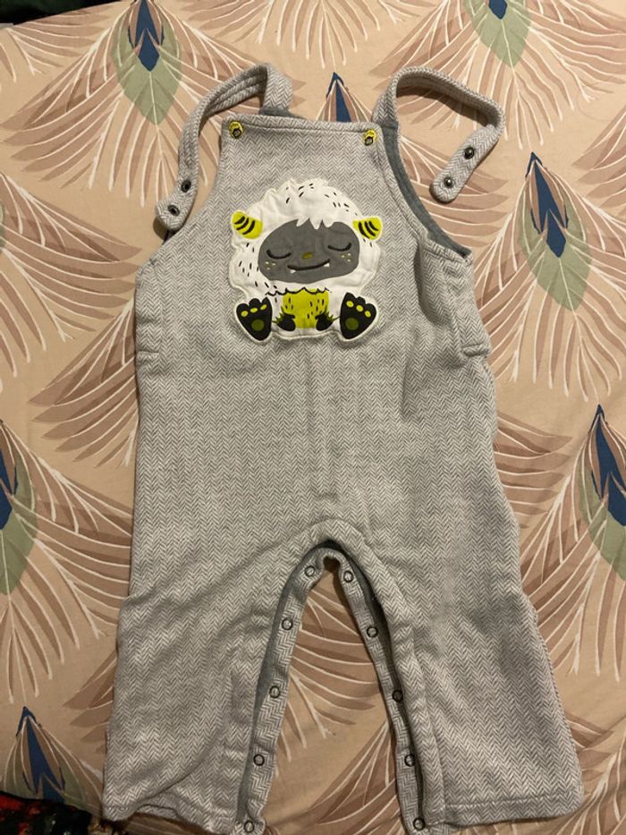 Salopette chaude doublée polaire