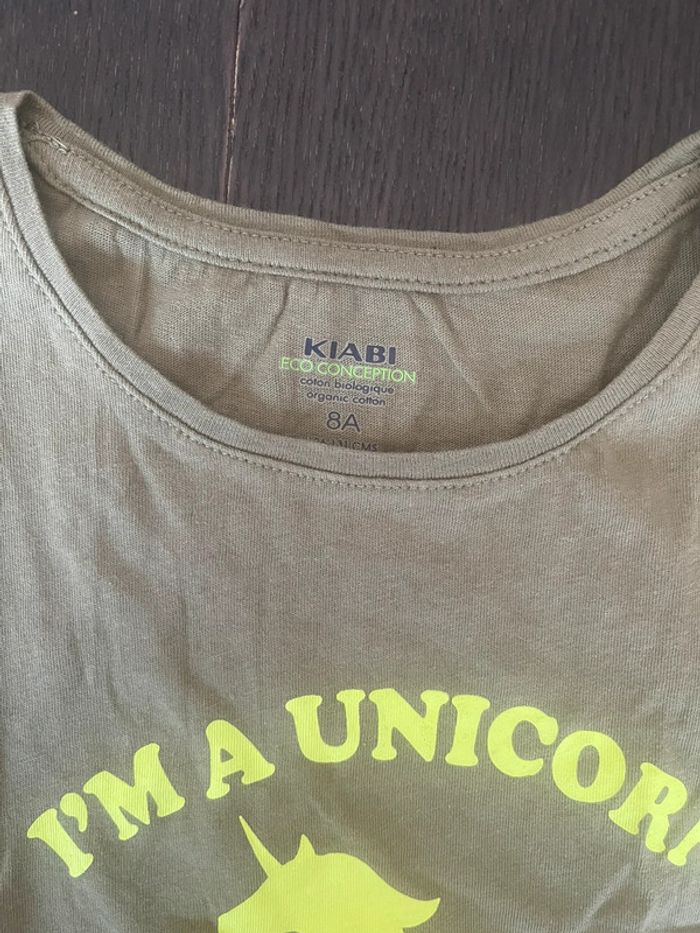 Lot 2 tee-shirts manches courtes folle - photo numéro 2
