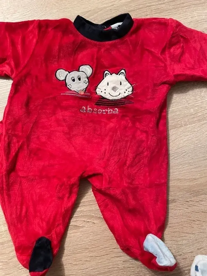 lot de 7 pyjamas 1 MOIS - photo numéro 6