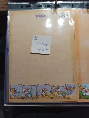 Feuille Diddl A5 358 0,40€