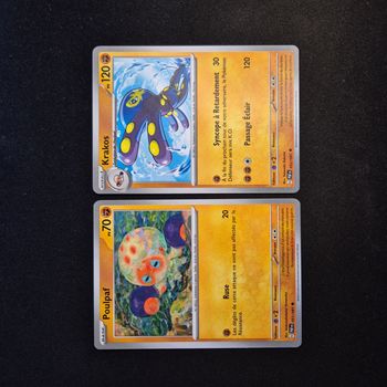 Cartes Pokemon : Famille Poulpaf - Destinées de Paldea