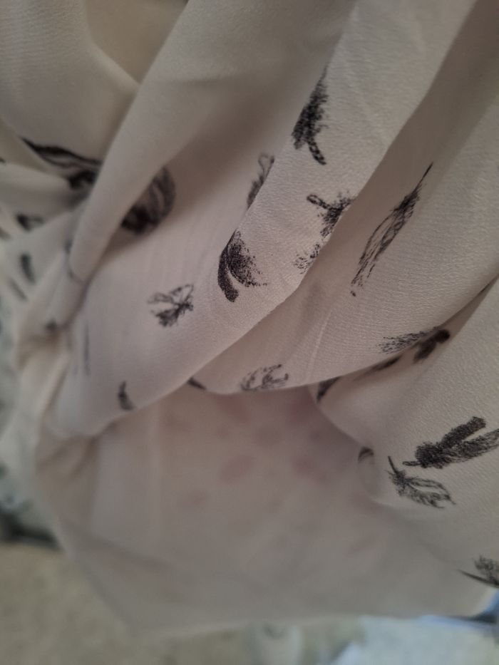 Blouse imprimé plumes femme 38 promod - photo numéro 3