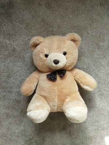 Peluche marron ours