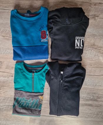 Lot pulls garçon 8 ans