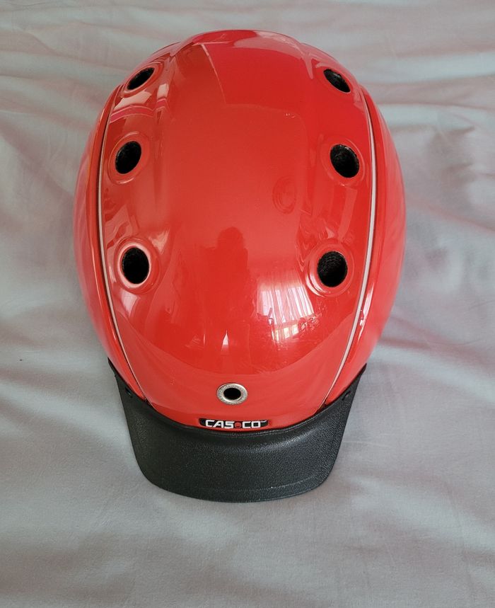 Casque vélo/ski Casco enfant rouge - Taille S (52 - 56 cm) - photo numéro 3