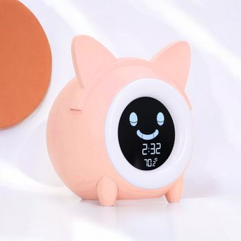 Veilleuse & Réveil Enfant – Design Chat