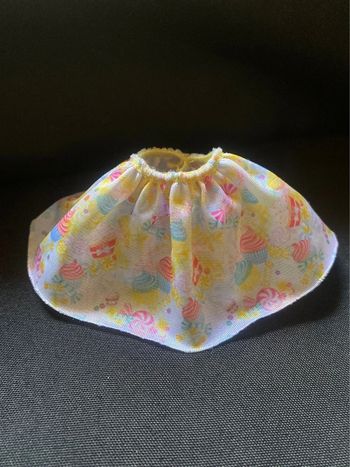 Jupe à motifs pour poupée Barbie