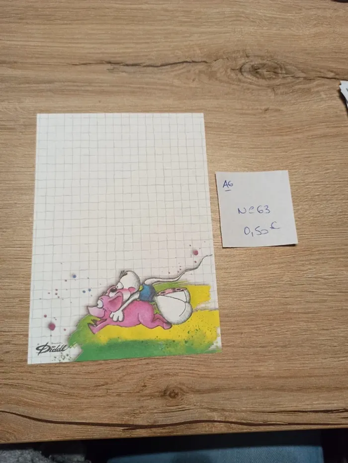 Feuille Diddl A6 63 0,50€