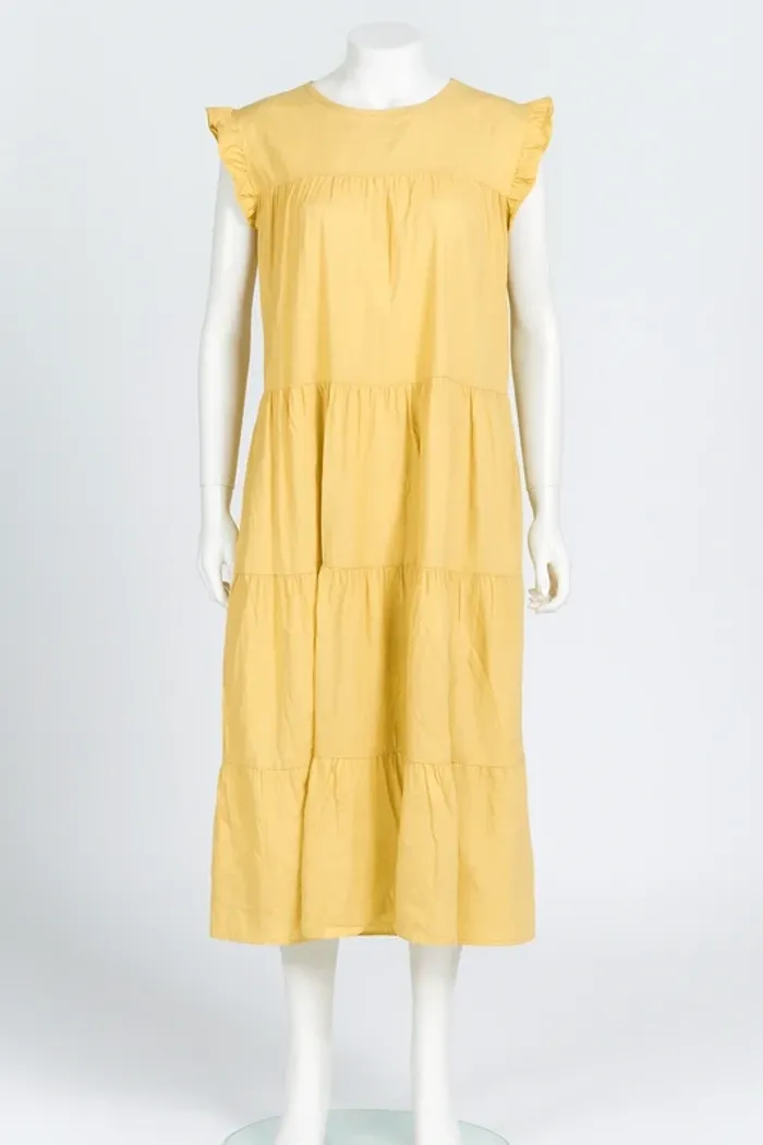 Robe jaune NT by Anaita Fabriquée en Italie